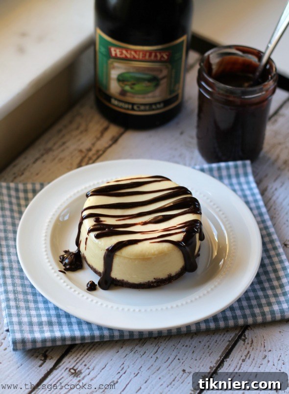 Indulge in the rich flavors of Irish Cream Mini Cheesecakes, a perfect dessert for St. Patrick's Day celebrations. Easy recipe included!