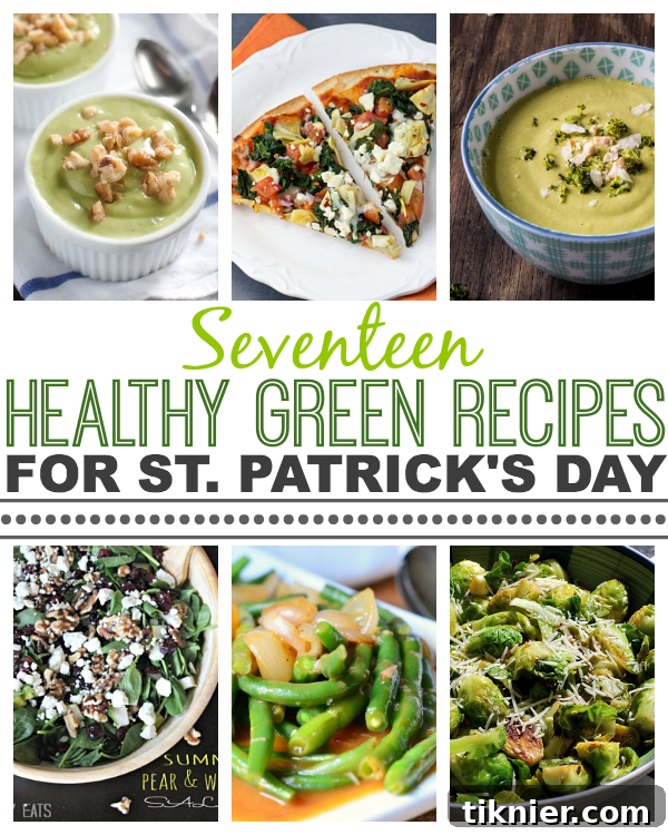 17 Healthy Green Recipes for St. Patrick's Day on This Gal Cooks #healthyrecipes #dinner #easyrecipes