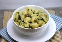 Rustic Sausage and Spinach Pasta