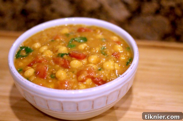 Moroccan Chickpea & Lentil Stew