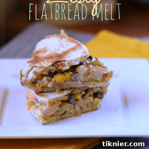 Recipe image for Zesty Flatbread Melt