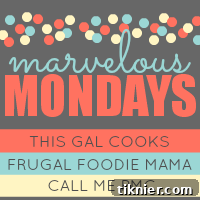 Marvelous Monday Link Party and Featured Highlights 2 Marvelous Mondays Logo - Join our weekly recipe and craft link-up party!
