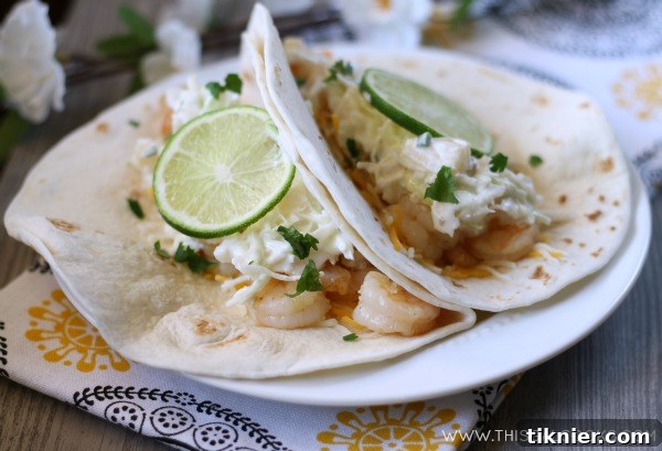 Tequila Lime Shrimp Tacos, vibrant and flavorful shrimp served in tortillas with fresh toppings.