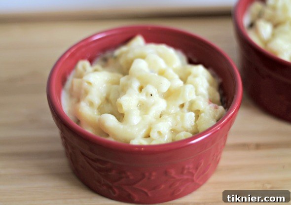 Savory Rosemary Macaroni & Cheese - classic comfort food with an aromatic twist.