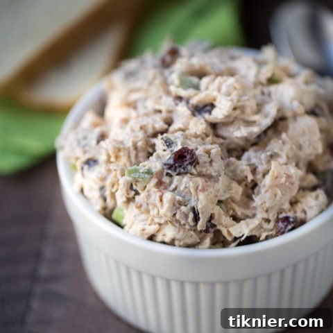 Cranberry Pecan Chicken Salad