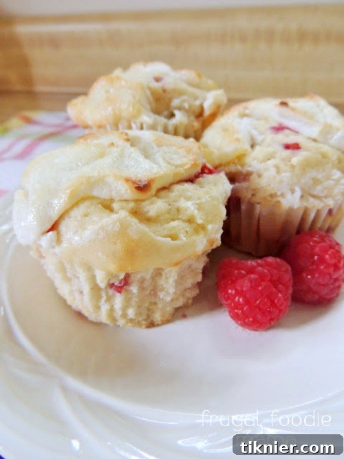 DSCN0387 - Raspberry Key Lime Cream Cheese Muffins
