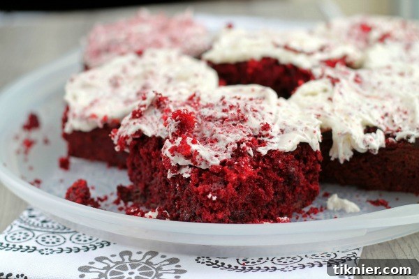 Delicious Red Velvet Brownies with a twist, a visual representation of a sparkling truth in baking