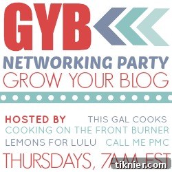 Grow Your Blog Networking Party Banner
