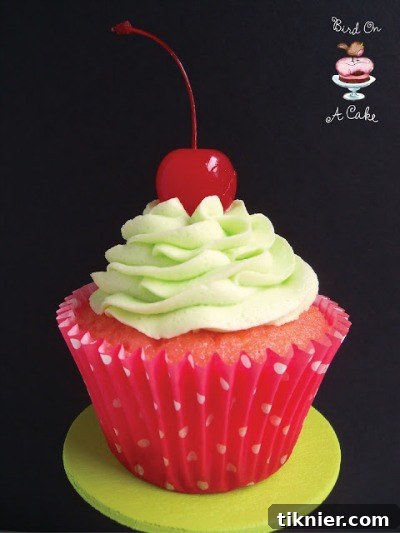 Delicious Easy Cherry Limeade Cupcakes