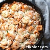 Italian Shrimp Tortellini Bake