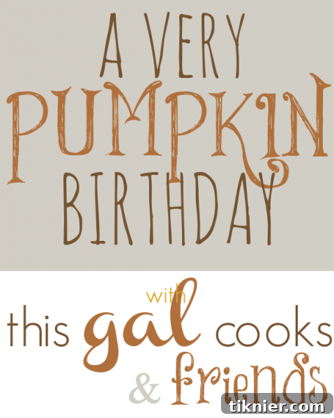 17 Pumpkin Recipes: A Very Pumpkin Birthday celebration from This Gal Cooks and friends! Discover amazing fall dishes.