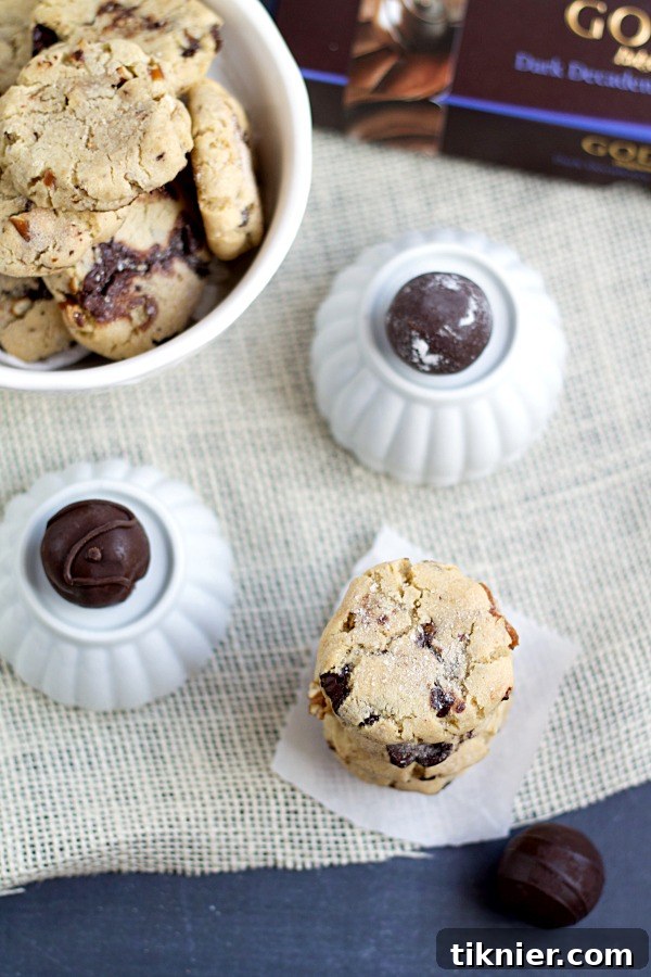 Dark Chocolate Chunk Pretzel Cookies from www.thisgalcooks.com