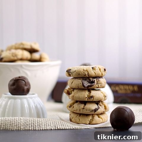 Dark Chocolate Chunk Pretzel Cookies