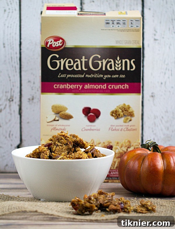 Post Great Grains Cranberry Almond Crunch Cereal box