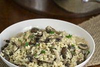 Umami Mushroom Orzo