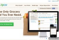 Streamline Your Kitchen: Save Recipes and Print Shopping Lists with Ziplist