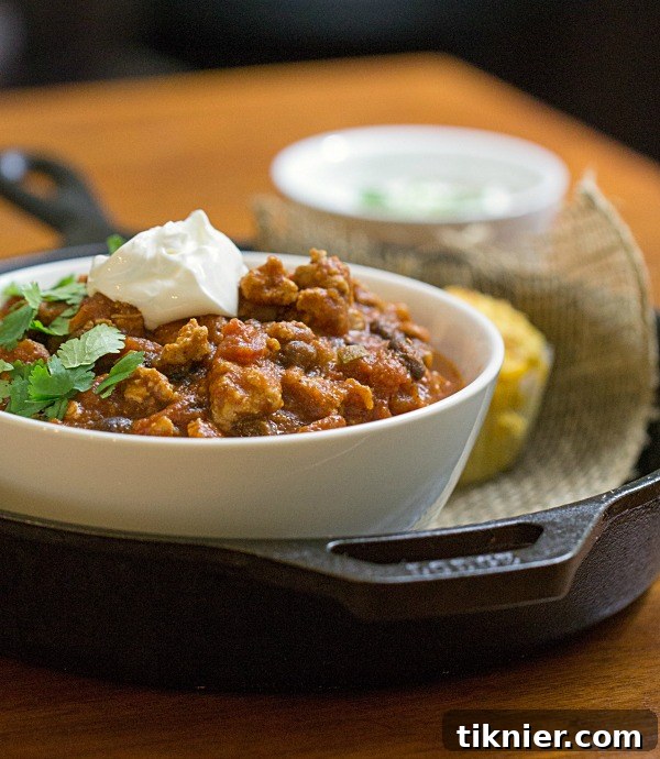 Hearty Roasted Butternut Turkey Chili 3 Turkey and Roasted Butternut Squash Chili: A Deliciously Healthy Twist #comfortfood #chili #recipe