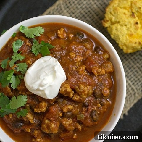 Delicious Turkey and Roasted Butternut Squash Chili Recipe