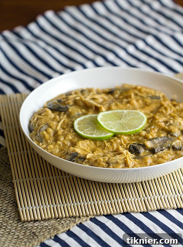 Crock Pot Thai Chicken Soup - This Gal Cooks #soup #slowcooker #dinner