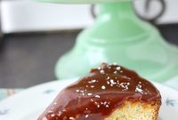 Golden Hazelnut Cake with Sea Salt Caramel Drizzle