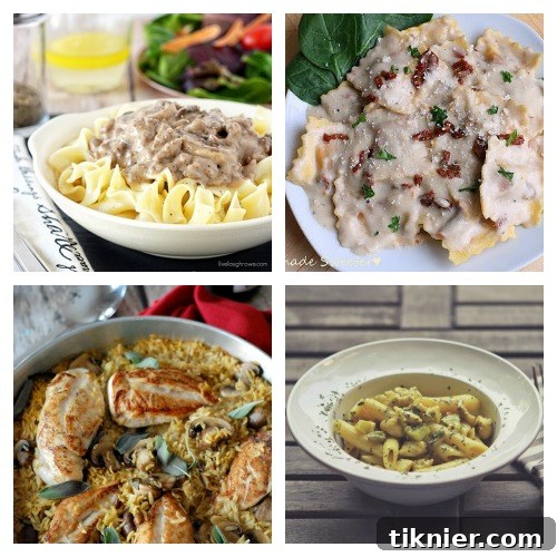 Healthy Pasta Dishes and Link Party Features