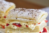 Flaky Strawberry Cheesecake Dream