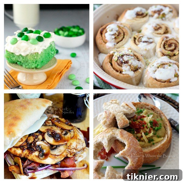 Marvelous Mondays Link Party 90 with St. Patrick's Day Recipes