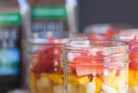 Vibrant Fruit Salad Paired with Pure Leaf Tea