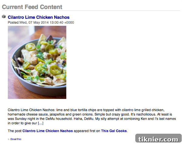 How to Truncate RSS Feed Posts. A tutorial on This Gal Cooks