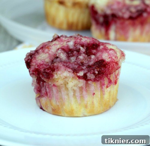 Bright and zesty Raspberry Lemon Muffins