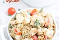 Vibrant Caprese Chicken Orzo