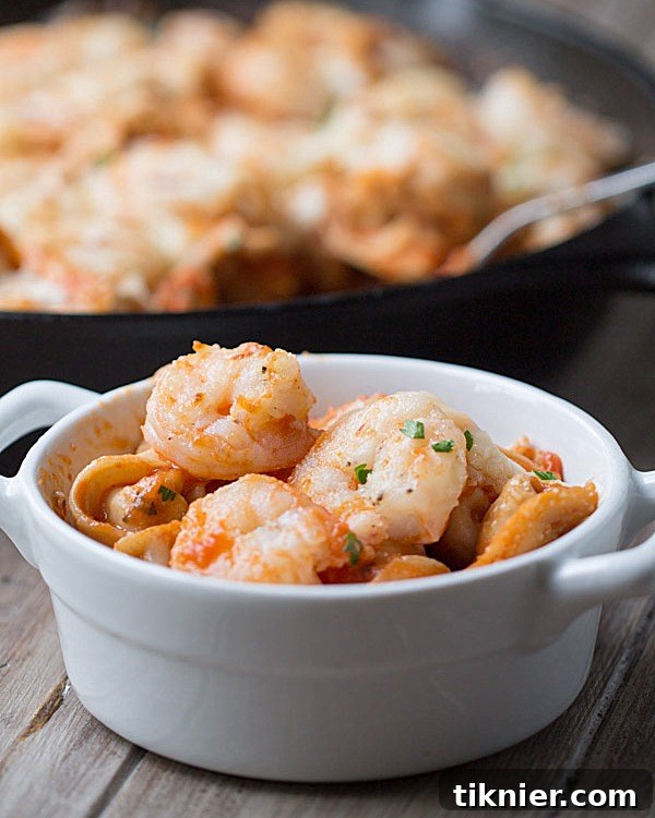 Easy Italian Shrimp Tortellini Bake on This Gal Cooks #dinner
