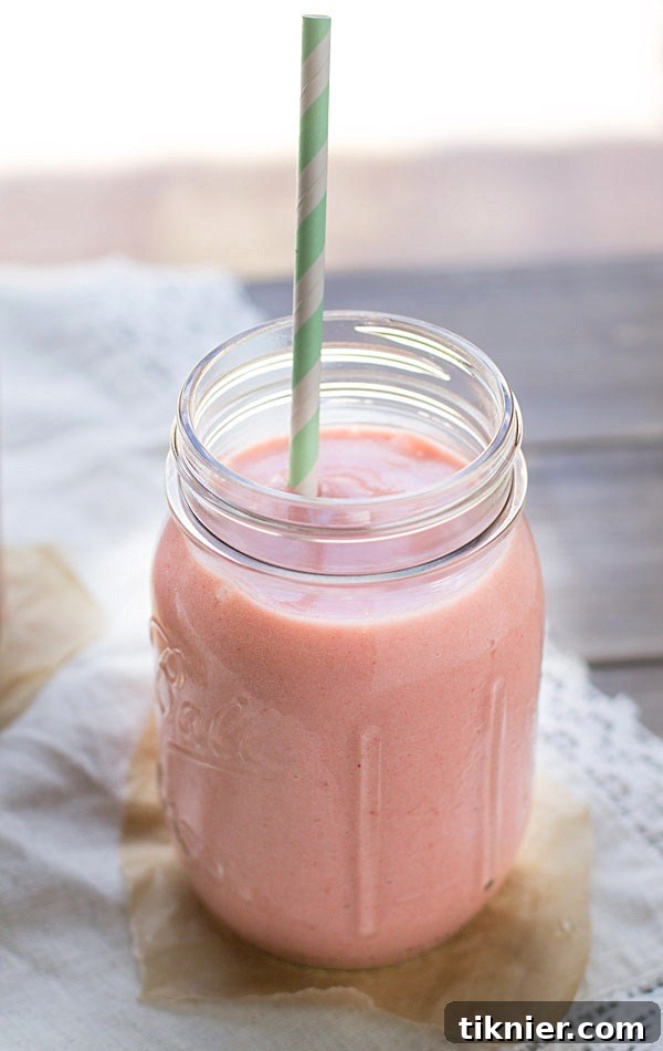 Vibrant Peach Strawberry Smoothie 3 Strawberry Peach Smoothie: Ingredients for a Refreshing Drink