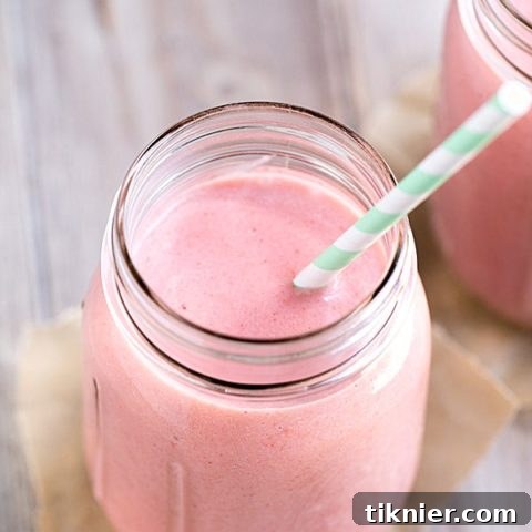 Strawberry Peach Smoothie