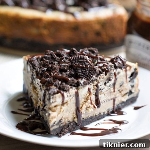 Peanut Butter Oreo Cheesecake