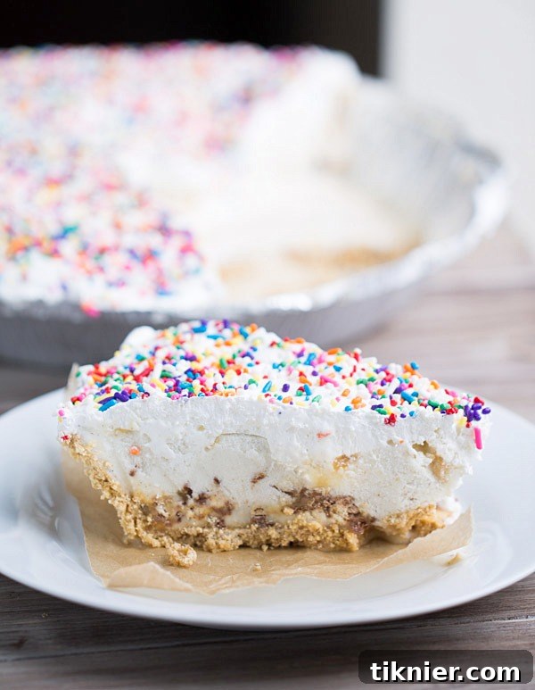 A decadent Twix Ice Cream Pie, combining chocolate, caramel, and cookies in a frozen delight.