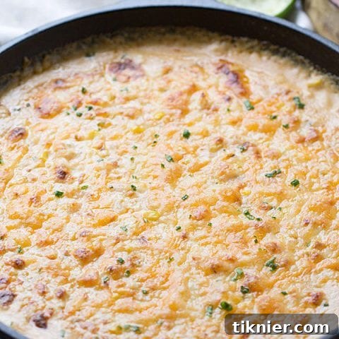 Cheesy Chipotle Shrimp and Corn Dip recipe image