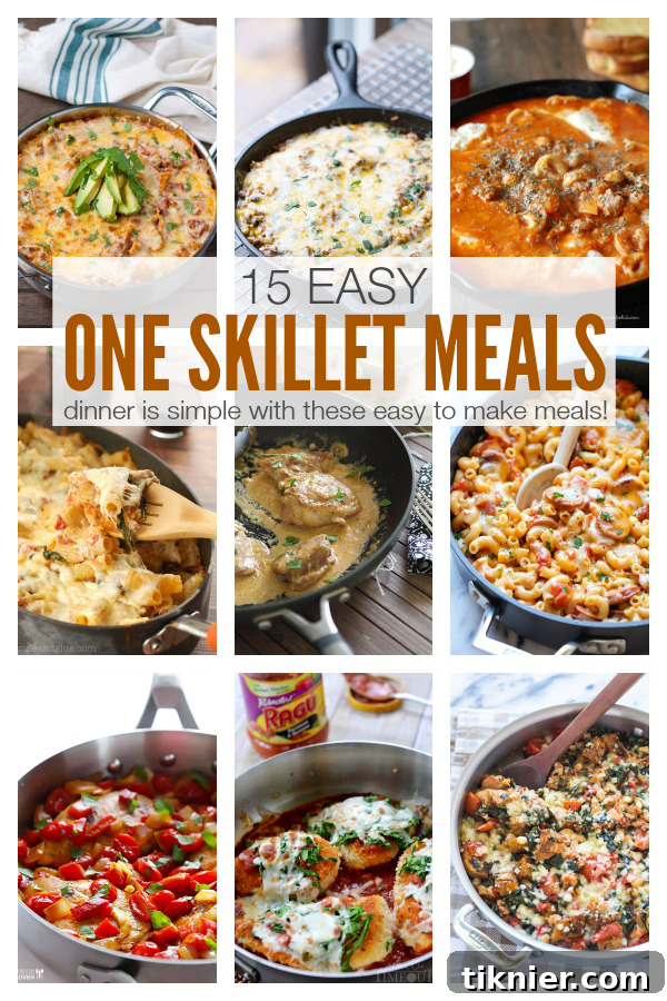 Delicious one-skillet chicken Alfredo pasta cooking in a pan, with fewer dirty dishes to clean. Perfect for quick and easy family dinners.