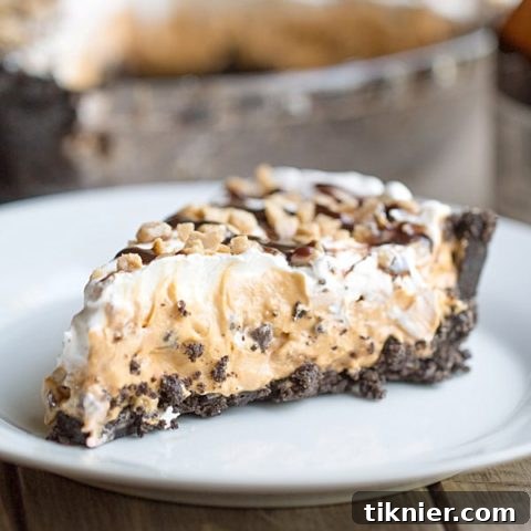 Delicious Butterscotch Toffee Pudding Pie