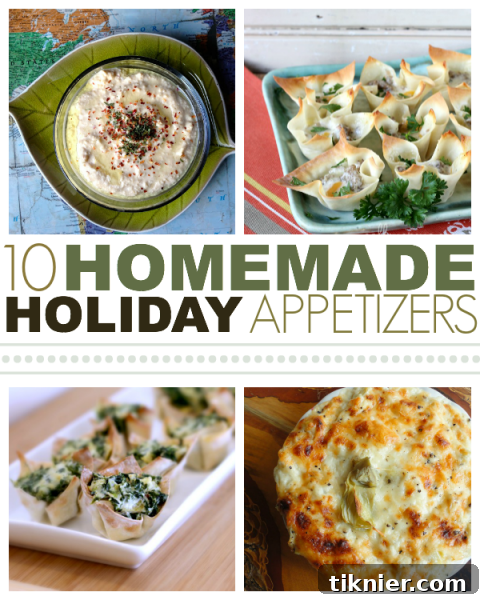 Zesty Curried Shrimp Mushroom Caps 9 Ten Homemade Holiday Appetizers - a collection of festive recipes for entertaining