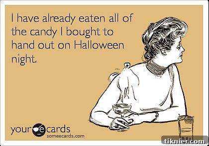 A bounty of Halloween candies, ready for indulgence