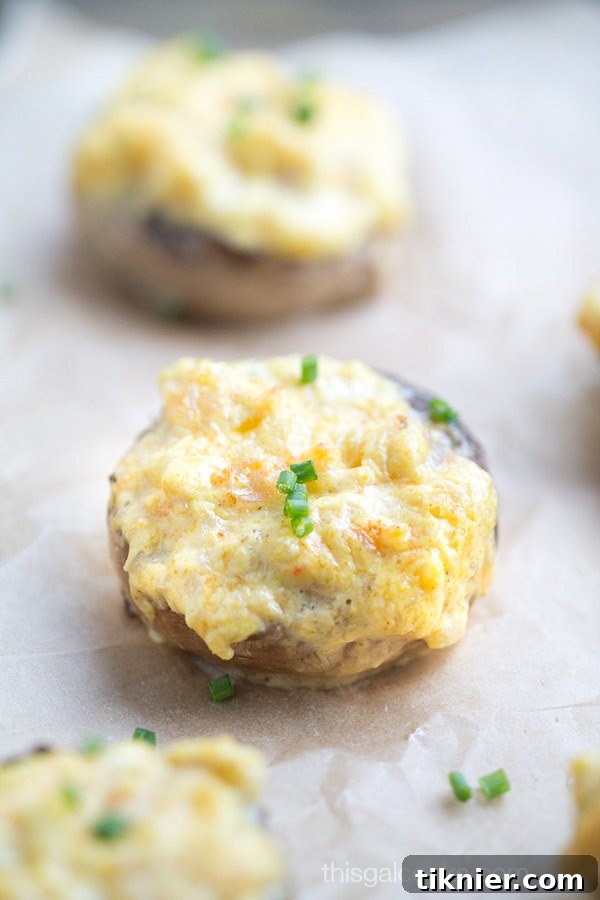 Memorable Appetizers from 2014 10 Flavorful bite sized Curry Shrimp Stuffed Mushrooms are one of my FAVORITE appetizers! | This Gal Cooks