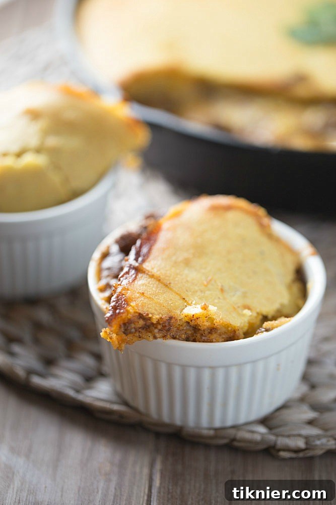 For dinner: Easy Tamale Pie that's made in one skillet!