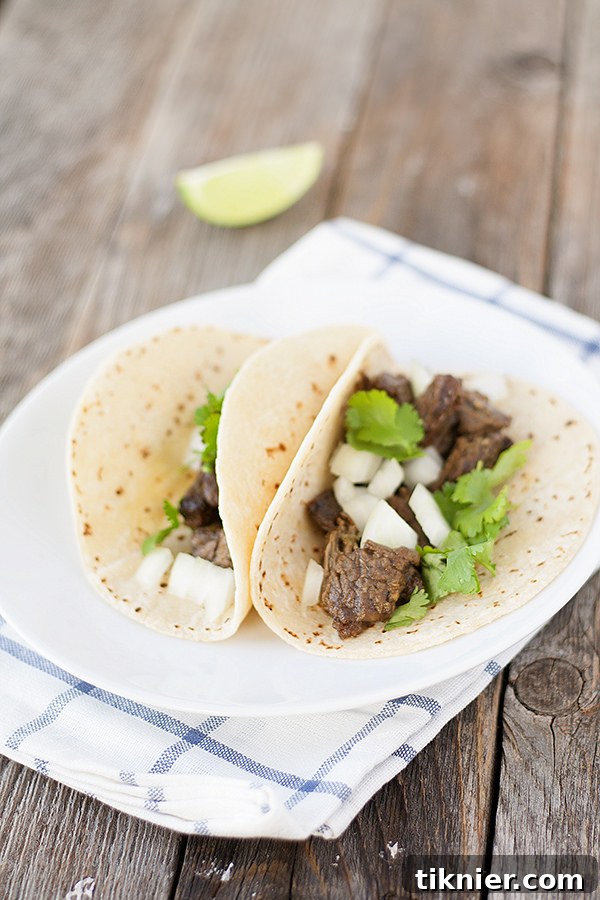 Authentic Simple Street Tacos with flavorful fillings