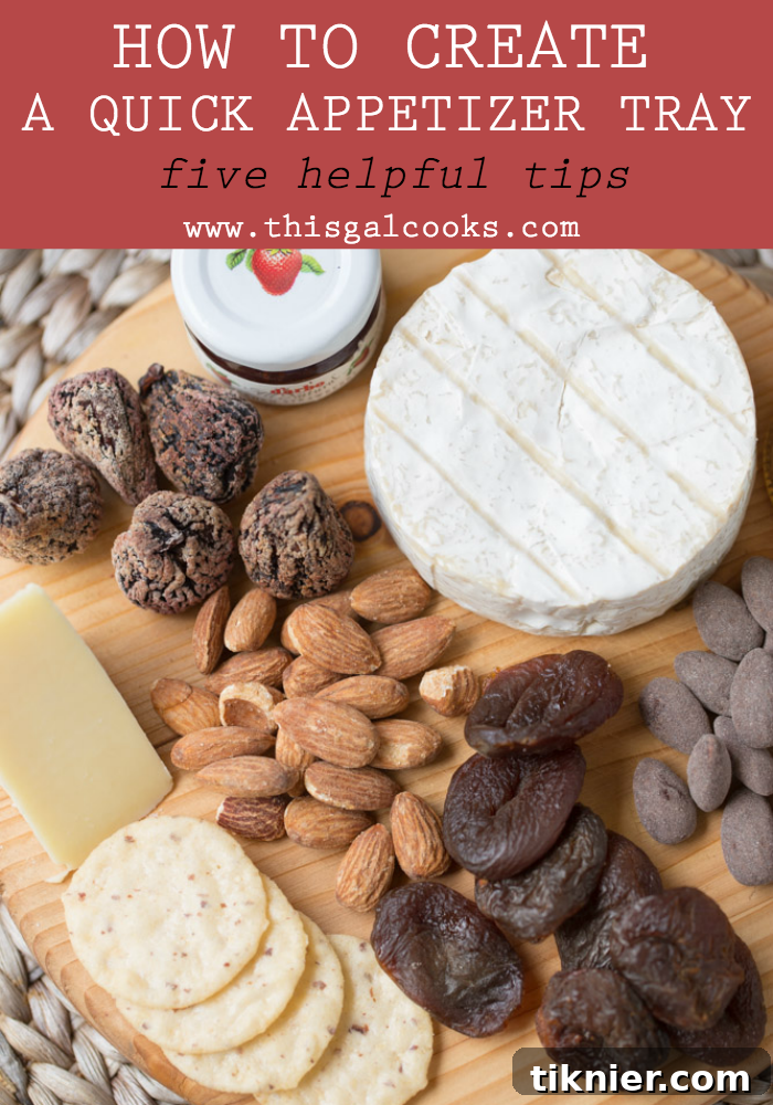 How To Create a Quick Appetizer Tray (5 simple tips) plus a Cheese and Nut Tray featuring Blue Diamond Almonds | This Gal Cooks