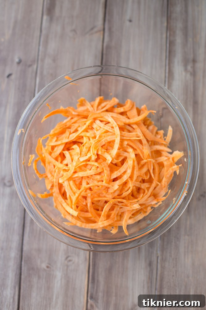 How To Make Healthy Sweet Potato Noodles | This Gal Cooks