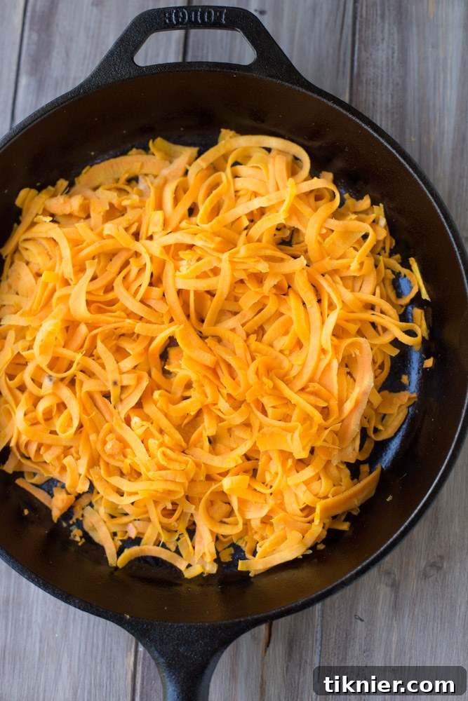 How To Make Healthy Sweet Potato Noodles | This Gal Cooks