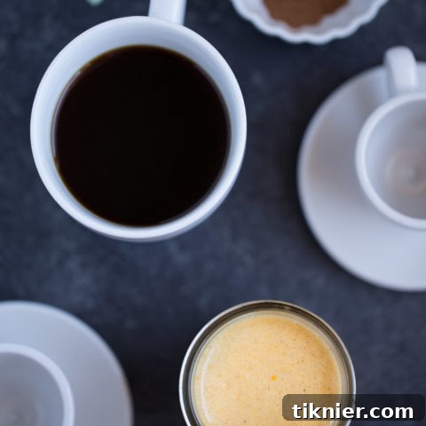 Vegan Pumpkin Spice Coffee Creamer - Recipe Image