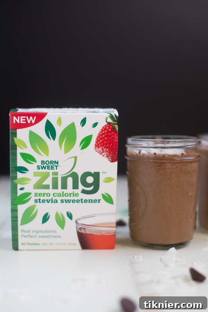 Close-up of a refreshing Coconut Mocha Coffee Smoothie, showcasing its creamy texture.