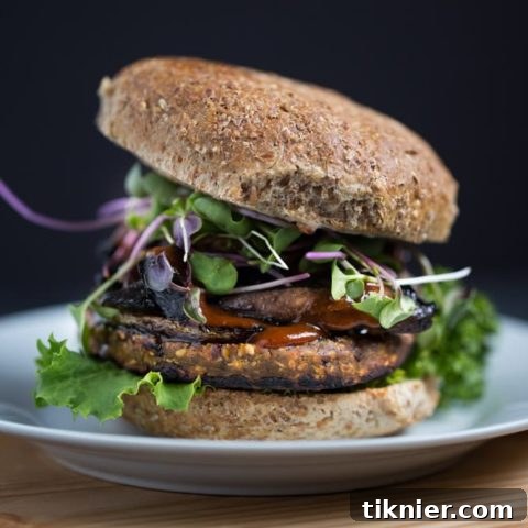 Teriyaki Veggie Burger